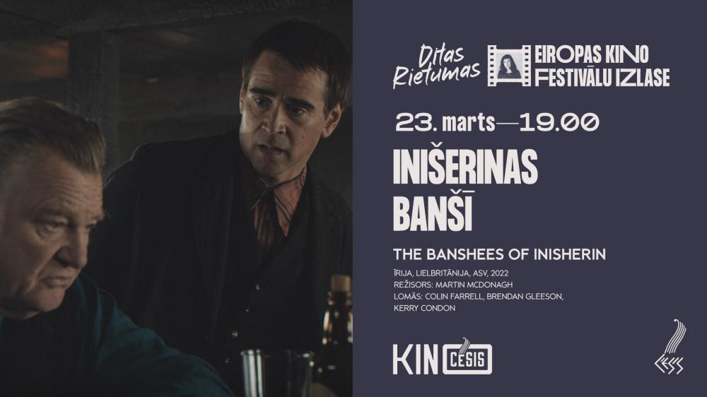 Filma "Inišerinas Banšī" 23.martā