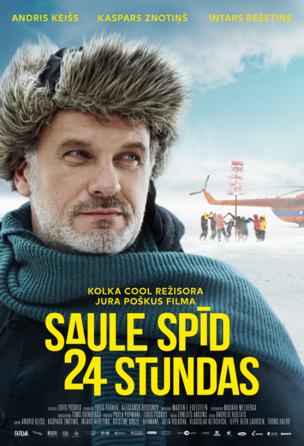 Saule spīd 24 stundas
