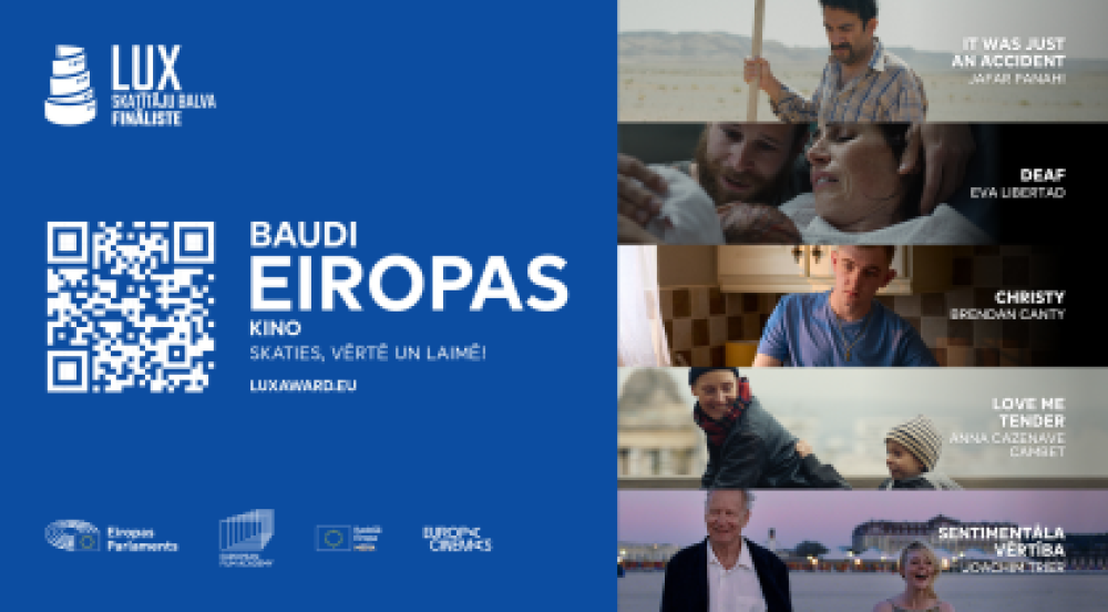 Baudi Eiropas kino un laimē iespēju apmeklēt LUX BALVAS ceremoniju