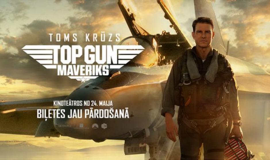 Uzsākta biļešu tirdzniecība uz filmas "Top gun: Maveriks" seansiem